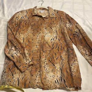 Vintage Anna And Frank silk blouse